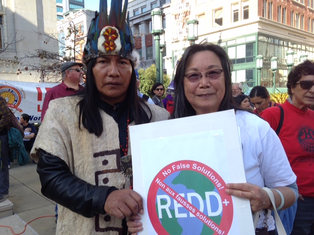 From the heart of San Francisco Chinatown to the Amazon – people across borders unite to Stop REDD!